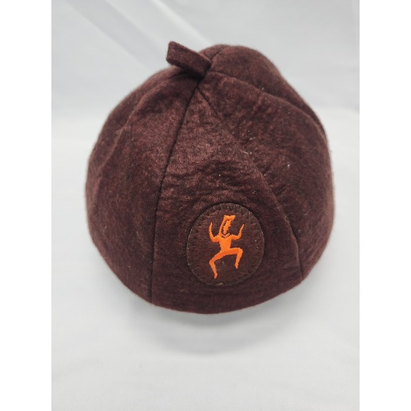 Accessories - Vintage 1980s Girl‎ Scouts of America Brownies Beanie Hat Large